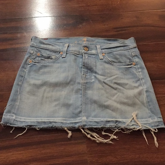 7 For All Mankind Dresses & Skirts - 🌸 Seven For All Man Kind Jean Skirt Size 28